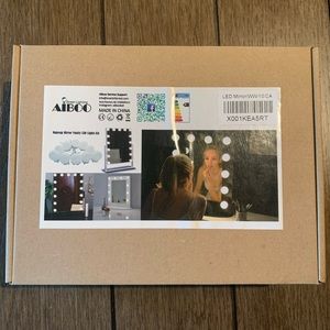 SOLD Hollywood style vanity lights. Warm white LED.